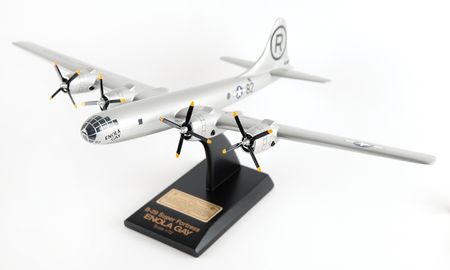 Lot #481 Enola Gay: Paul Tibbets Signed 'Enola Gay' Scale Model and Signed Book - Image 1