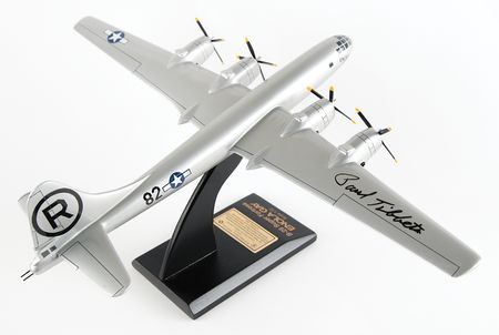 Lot #481 Enola Gay: Paul Tibbets Signed 'Enola Gay' Scale Model and Signed Book - Image 2