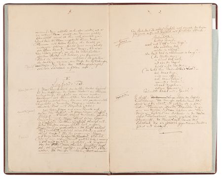 Lot #757 Richard Wagner Handwritten Draft for 