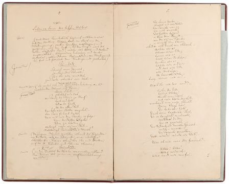 Lot #757 Richard Wagner Handwritten Draft for 