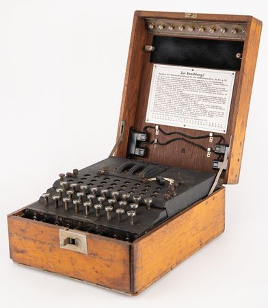 Lot #975 WWII German Enigma I Cipher Machine (c. 1943) - Image 2