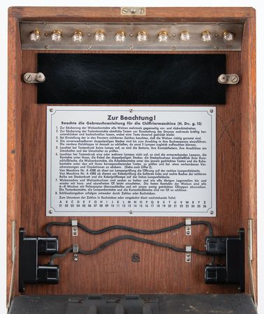 Lot #975 WWII German Enigma I Cipher Machine (c. 1943) - Image 5