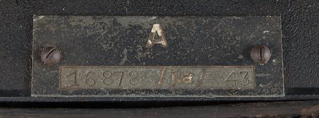 Lot #975 WWII German Enigma I Cipher Machine (c. 1943) - Image 9