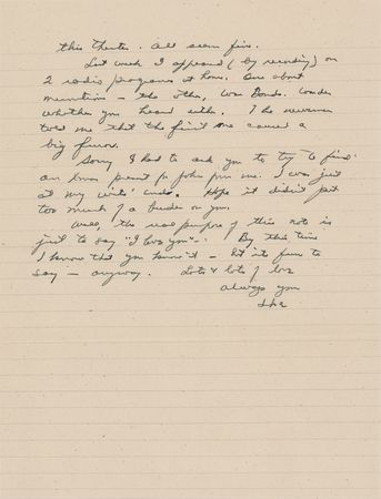 Lot #395 Dwight D. Eisenhower War-Dated Autograph Letter Signed to Mamie - Image 2