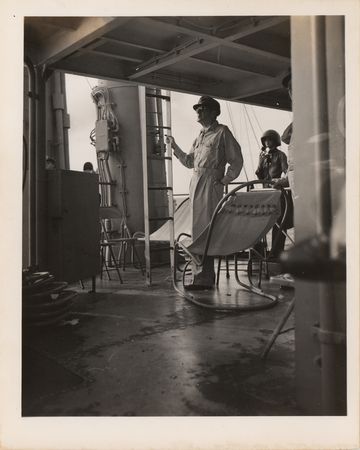 Lot #400 Douglas MacArthur Signed Photograph - Pictured Aboard the USS Cleveland in Borneo (1945) - Image 4