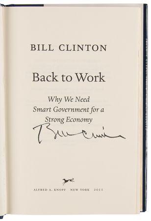 Lot #56 Bill, Hillary, and Chelsea Clinton (4) Signed Books - Image 2