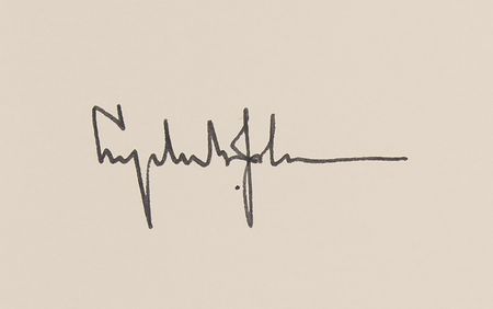 Lot #88 Lyndon B. Johnson Signed Book - The Vantage Point - Image 2