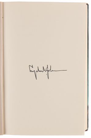 Lot #88 Lyndon B. Johnson Signed Book - The Vantage Point - Image 4