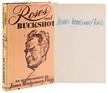 Lot #671 James Montgomery Flagg Signed Book - Roses and Buckshot - Image 1