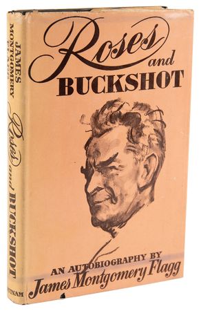 Lot #671 James Montgomery Flagg Signed Book - Roses and Buckshot - Image 3