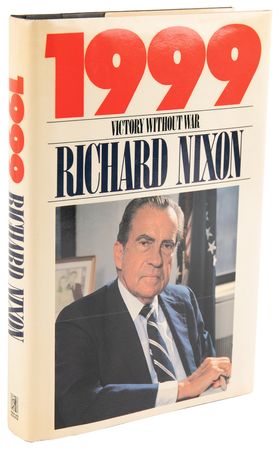 Lot #102 Richard Nixon Signed Book - 1999: Victory Without War - Image 3
