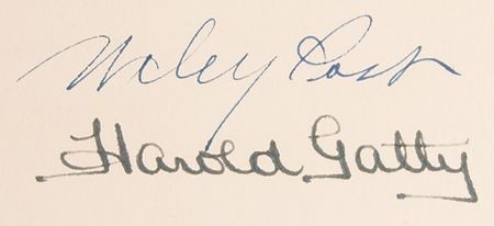 Lot #583 Wiley Post and Harold Gatty Signed Book - Around the World in 8 Days - Image 2