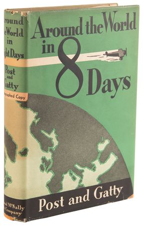 Lot #583 Wiley Post and Harold Gatty Signed Book - Around the World in 8 Days - Image 3