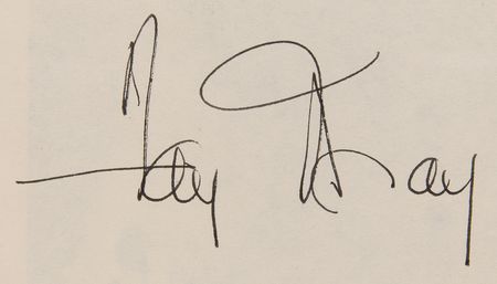 Lot #933 Fay Wray Signed Book - On the Other Hand - Image 2