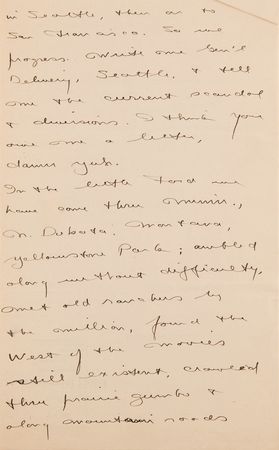 Lot #736 Sinclair Lewis (3) Autograph Letters Signed - Image 7