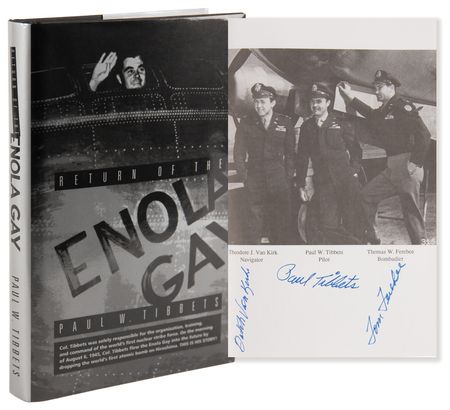 Lot #477 Enola Gay Signed Book - Return of the Enola Gay - Image 1