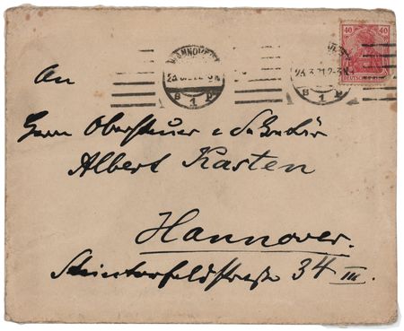 Lot #497 Paul von Hindenburg Autograph Letter Signed - Image 2