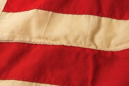 Lot #438 American Flag (48 Star, ca. 1920) and U. S. Army Campaign Streamers (10, ca. 1921) - Image 10