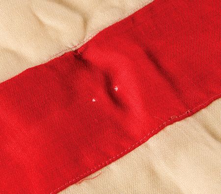 Lot #438 American Flag (48 Star, ca. 1920) and U. S. Army Campaign Streamers (10, ca. 1921) - Image 9