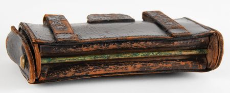 Lot #499 Indian Wars-Era Type 2 McKeever Cartridge Box (Watervliet Arsenal) - Image 5