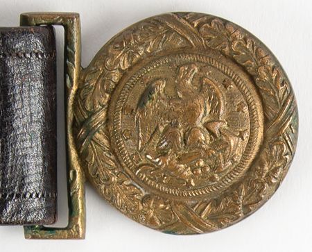 Lot #553 U.S. Navy Undress Sword Belt - Spanish-American War Era (ca. 1900) - Image 2