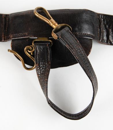 Lot #553 U.S. Navy Undress Sword Belt - Spanish-American War Era (ca. 1900) - Image 3