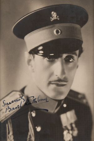 Lot #896 Basil Rathbone Signed Photograph - Image 1