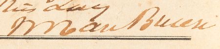 Lot #150 Martin Van Buren Signed Check - Image 3