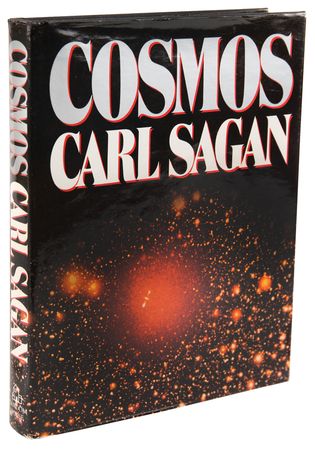 Lot #330 Carl Sagan Signed Book - Cosmos - Image 3