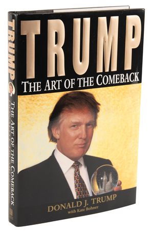 Lot #126 Donald Trump Signed Book - Trump: The Art of the Comeback - Image 3