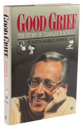 Lot #695 Charles Schulz Signed Book - Good Grief - Image 3