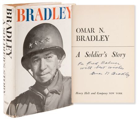 Lot #458 Omar Bradley Signed Book - Bradley: A Soldier's Story - Image 1