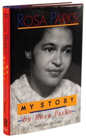 Lot #316 Rosa Parks Signed Book - My Story - Image 3