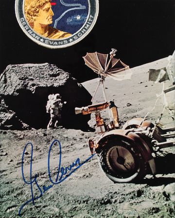 Lot #617 Gene Cernan Signed Photograph - Image 2