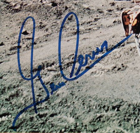 Lot #617 Gene Cernan Signed Photograph - Image 3