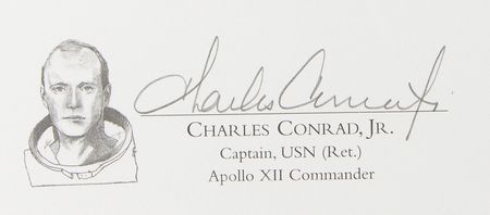 Lot #598 Apollo 12 Signed Lithograph - 'Kissing the Earth' (Ltd. Ed. #533/650) - Image 3