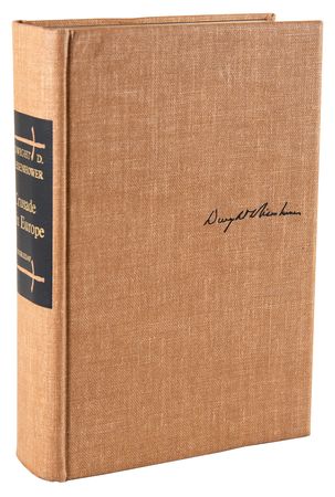 Lot #396 Dwight D. Eisenhower Signed Book - Crusade in Europe (Ltd. Ed. #503/1426) - Image 3
