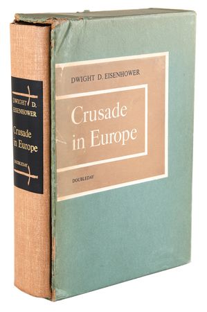 Lot #396 Dwight D. Eisenhower Signed Book - Crusade in Europe (Ltd. Ed. #503/1426) - Image 5