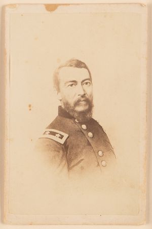 Lot #542 Philip H. Sheridan Original Carte-de-Visite Photograph - Image 1