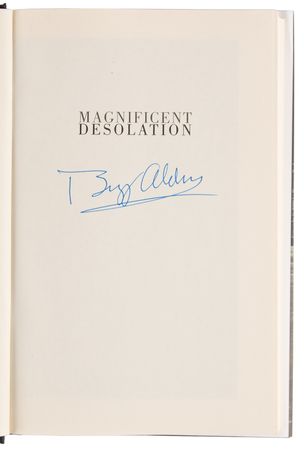 Lot #597 Apollo 11: Buzz Aldrin and Michael Collins (2) Signed Books - Image 3