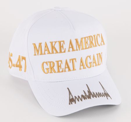 Lot #128 Donald Trump Signed Baseball Cap - Make America Great Again - Image 1