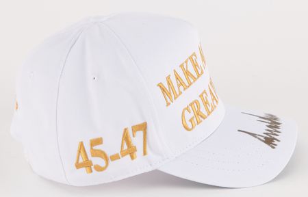 Lot #128 Donald Trump Signed Baseball Cap - Make America Great Again - Image 7