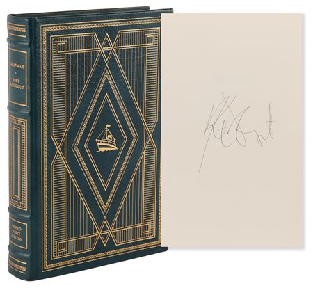 Lot #745 Kurt Vonnegut Signed Book - Galapagos - Image 1