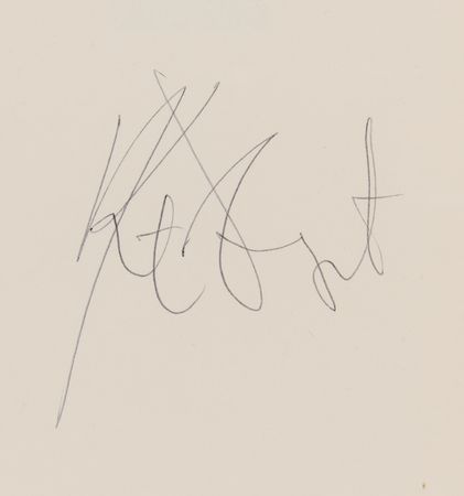 Lot #745 Kurt Vonnegut Signed Book - Galapagos - Image 2