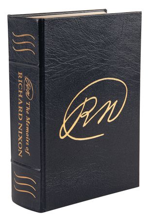 Lot #100 Richard Nixon Signed Book - The Memoirs of Richard Nixon - Image 3