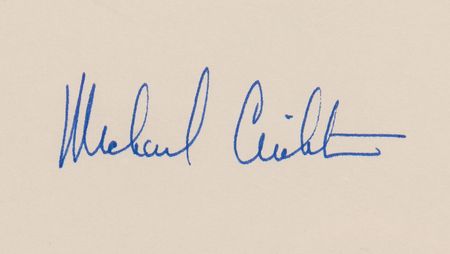 Lot #721 Michael Crichton Signed Book - Travels - Image 2
