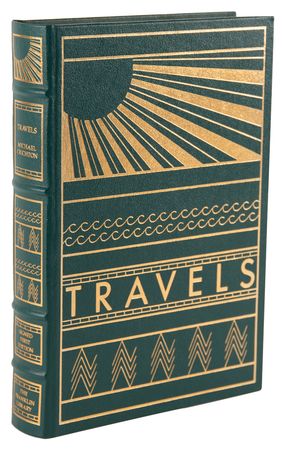 Lot #721 Michael Crichton Signed Book - Travels - Image 3