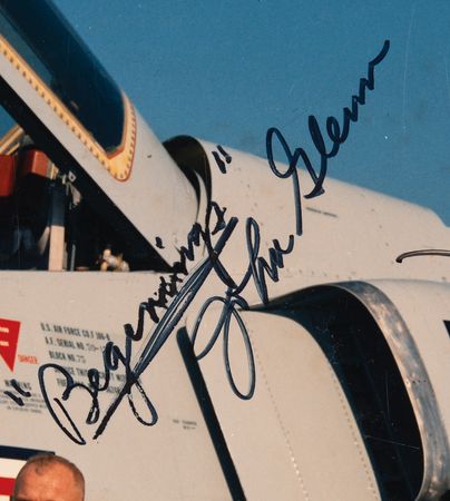 Lot #638 Mercury Astronauts Signed Oversized Photograph - Image 4