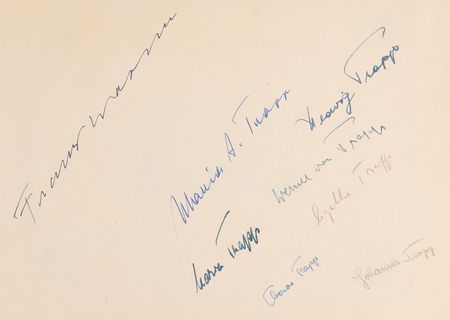 Lot #921 The Von Trapp Family Signed Book - The Trapp-Family Book of Christmas Songs - Image 2