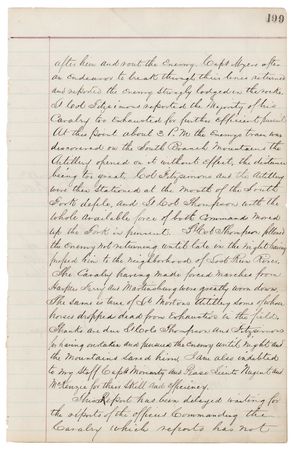 Lot #524 James A. Mulligan Civil War-Dated Letter Signed - Image 4